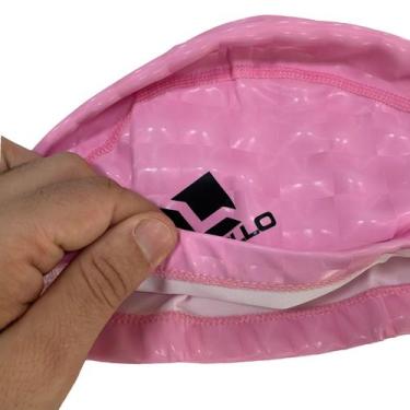 Imagem de Touca Natação em Tecido Externo e PU VN401-4 Vollo Rosa