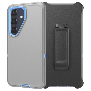 Imagem de Capa da série Defender para Samsung Galaxy S26 Plus 5G, robusta e durável, camada segura à prova de choque de grau militar, com proteção de porta, inclui clipe de suporte para coldre para S26 Plus de