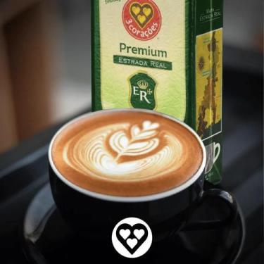 Imagem de Café 3 Corações Premium Estrada Real 250g em Grãos Torrado e Moído Gou