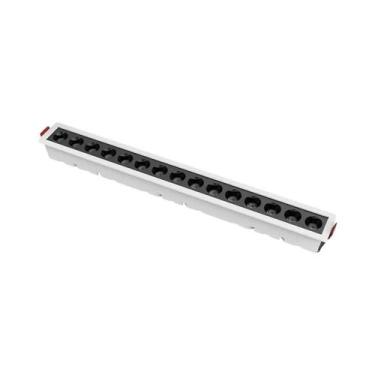 Imagem de Luminária De Teto LED Recessada Retangular De 10W 20W 30W Para Decoraç