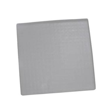 Imagem de Bothyi Capa Protetora Reutilizável de Silicone para Máquina de Lavar E Secar Roupa, com Encaixe Universal E Fácil de Limpar, Cinza 60x60cm, Tamanho real