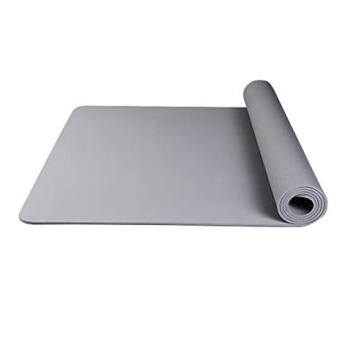 Imagem de Tapete de ioga antiderrapante não toixc grande tapete de treino em tpe para mulheres e homens tapete de exercícios e fitness ampliando tapete de yoga para iniciantes tapete de fitness tapete de esport