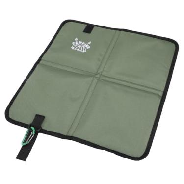 Imagem de SUNGOOYUE Esteira de Acampamento Portátil, Almofada de Assento Dobrável à Prova de Chuva de Tecido Oxford para Atividades Ao Ar Livre de Concertos de Estádio de Caminhada (1 pacote)