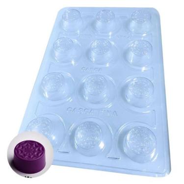 Imagem de Forma Especial de Acetato Mini Pão de Mel Teia de Aranha Halloween Cód