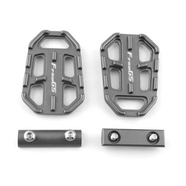 Imagem de Anti-derrapante Pedaleira para extensão de pé, pedal ampliador para descanso para f750gs f750 gs 2013-2018 2019(Titanium)