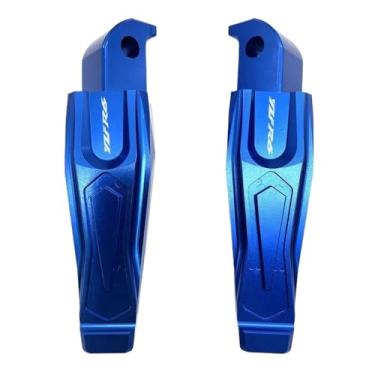 Imagem de Anti-derrapante Pedais de apoio para os pés do passageiro traseiro, para yzf r6 yzfr6 YZF-R6 2019 2018 2017 2016 2015 2000-2020(Azul)