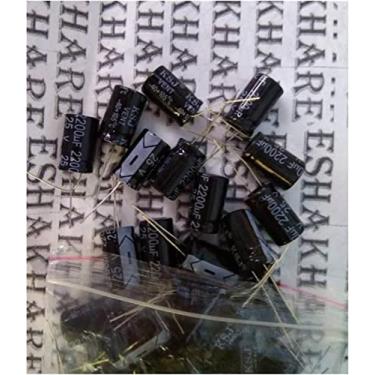 Imagem de Capacitor kit capacitor 25 v2200uf placa mãe 2200 capacitância LCD TV Especificações: 13 x 20 capacitores