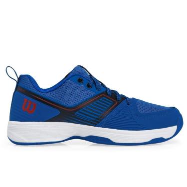 Imagem de Tênis Wilson Ace 3.0 All Court Azul Preto e Vermelho-Masculino