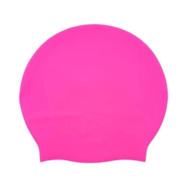 Imagem de Touca De Natação De Silicone Extra Grande Para Adultos, Macia E Confor