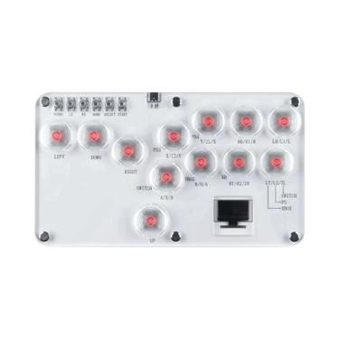 Imagem de Controlador RGB Sem Alavanca Teclado Arcade Fightstick De 12 Teclas Pa