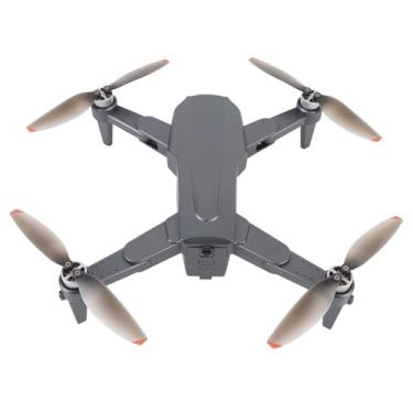 Imagem de Asixxsix Drone Com Câmera 4K, Lente Dupla ESC, Motor Sem Escova 30 Min Tempo de Vôo 2.000 M Transmissão Evitar Obstáculos Retorno GPS Com Controle Remoto LCD (Bateria de íon de lítio de 1 unidade 500mah)