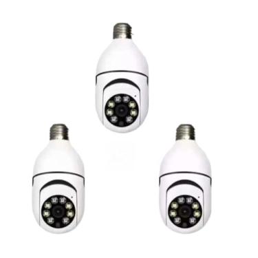 Imagem de Kit Câmera De Segurança A Prova D'água Sem Fio Gira(Kit3 Câmera 360)