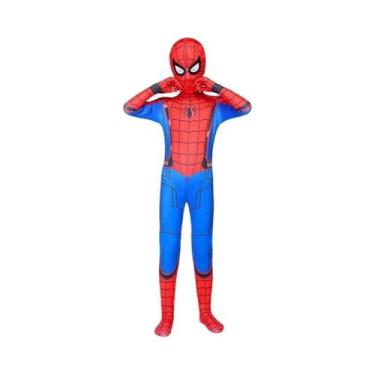 Imagem de Fantasia De Super-Herói Aranha Para Crianças, Macacão De Spandex Para 