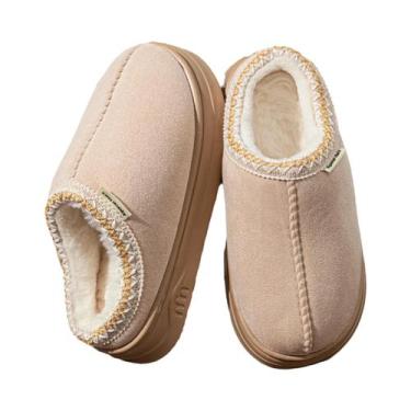 Imagem de Botas De Inverno Femininas Com Pelúcia Fuzzy, Antiderrapantes, Sola Ma