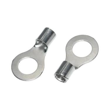 Imagem de 100 Peças Conector De Terminal De Anel De Latão RNB 12V 2.5mm 4mm 6mm 