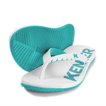 Imagem de Chinelo sandalia kenner red verde e branco original, Verde, 44