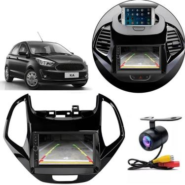 Imagem de Central Multimídia 2 Din Mp5 Ford Ka-ka+ Câmera Moldura Bp