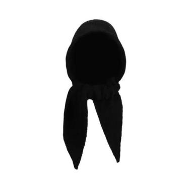 Imagem de Balaclava Feminina De Inverno Em Tricô Grosso Com Capuz, Cachecol E Pr