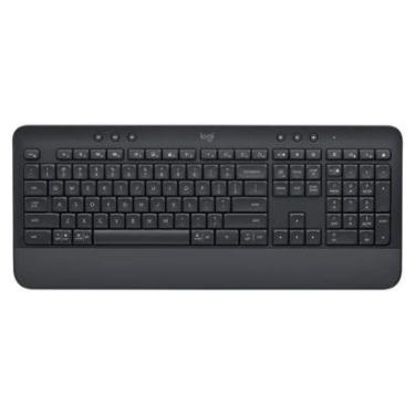 Imagem de Teclado Sem Fio Logitech Signature K650, Bluetooth, USB, Com Apoio para as Mãos, US - 920-010911-Unissex
