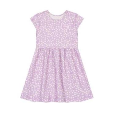 Imagem de Vestido Infantil Menina Florido BrandiliLilás-Feminino
