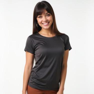 Imagem de Camiseta Feminina Academia Dry Fit Tecido Leve Premium - Fafenix, M, P