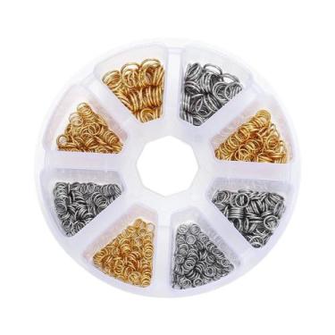 Imagem de Conjunto De Fechos Lagosta, Argolas De Conexão, Contas De Crimpagem E 