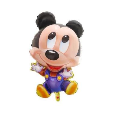 Imagem de Balões De Folha Disney Mickey Minnie Mouse Para Chá De Bebê E Decoraçõ