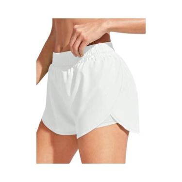 Imagem de Shorts De Yoga Elásticos Femininos Para Fitness, Corrida E Treino, Leg