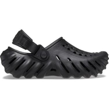 Imagem de Sandália crocs echo clog k black, 34, Black