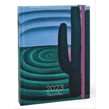 Imagem de 2023 Agenda Tarsila Do Amaral Distância Teca Semanal Mesa - 19,00 X 25,00