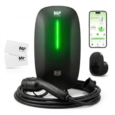 Imagem de Carregador para Carro Elétrico Wallbox MF Power, 7kW 32A 220V, Compatível com BYD Dolphin Song King, GWM Haval, GAC, Volvo, Geely, Jaecoo, Omoda