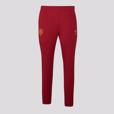 Imagem de Calça Umbro Fluminense Treino 2024 Vermelha-Masculino