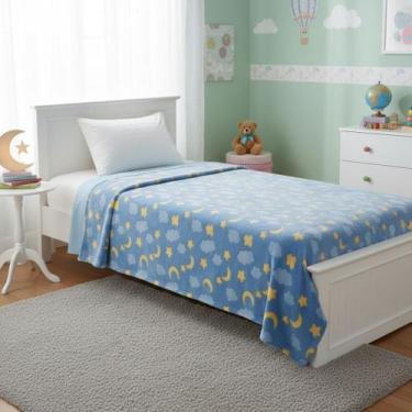 Imagem de Manta Cobertor Infantil Casal Brilha no Escuro 2m x 1.80m - Casa Laura