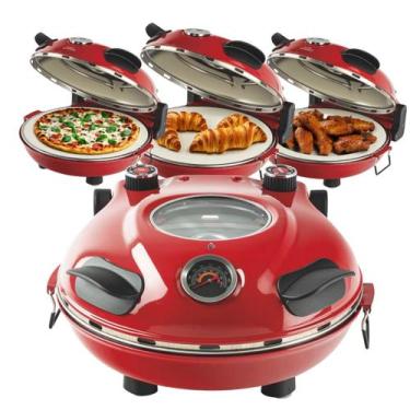 Imagem de Forno de Pizza Labravia Davvero Vermelho 220V, 220V