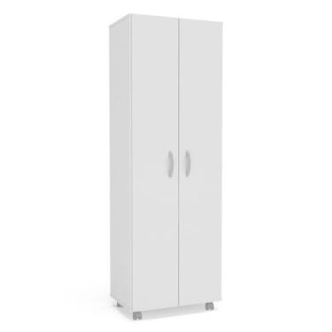 Imagem de Armário Multiuso 2 Portas 8 Prateleiras Jade Espresso Móveis