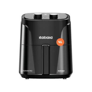 Imagem de Fritadeira Air Fryer Itatiaia Itafryer 4L 1400W Timer 60 Minutos Cesto Removível Preto...
