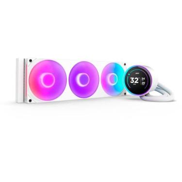 Imagem de Water Cooler NZXT Kraken Elite AIO V2, 360mm, LCD IPS, RGB, Intel e AM