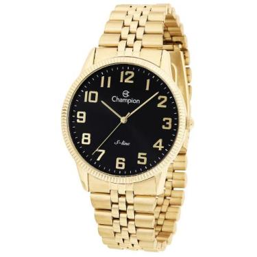 Imagem de Relógio Champion Masculino Slim Dourado CN21130U