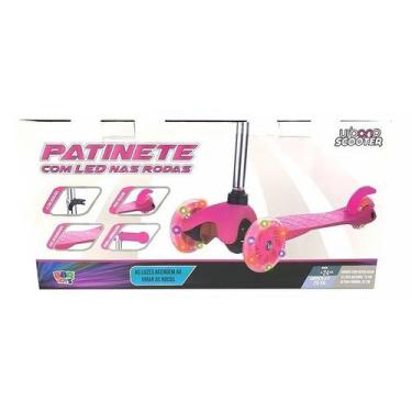 Imagem de Patinete Infantil Best Race 3 Rodas com Led Cor Sortida R2953 - BBR To