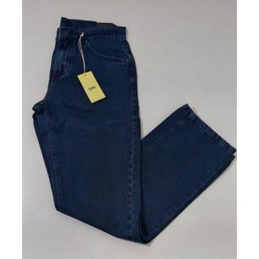Imagem de Calça jeans lee linha 14 onça 14 oz 100% algodão, Azul marinho, 38