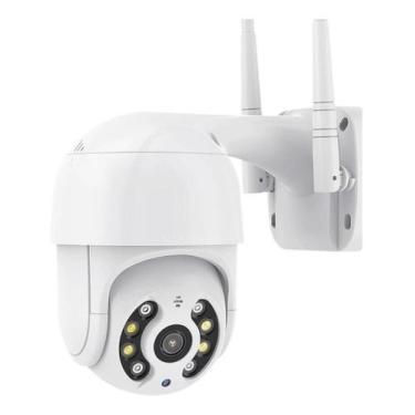Imagem de Câmera de segurança Wi-Fi Smart Camera ABQ-A8 com resolução de 2MP vis