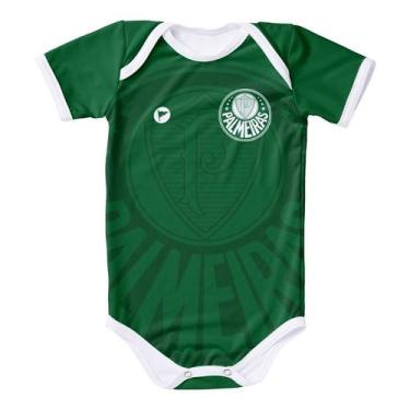 Imagem de Macacão Body Infantil Bebe 0 a 12 Meses Clubes Brasileiros Fla Flu Vas
