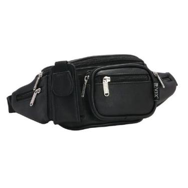 Imagem de Pochete Preta em Pvc Republic Vix Adulto Unissex - Ref 35407, UNICO, P