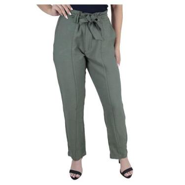 Imagem de Calça Feminina Kacolako Army Green - K4988, 42, Verde
