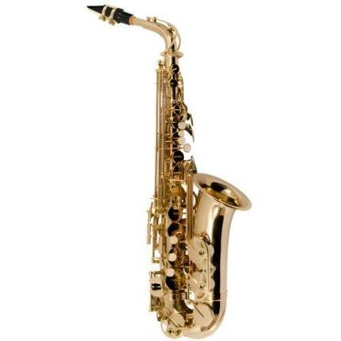 Imagem de Saxofone Alto Vogga Mib Laqueado Vsas701n