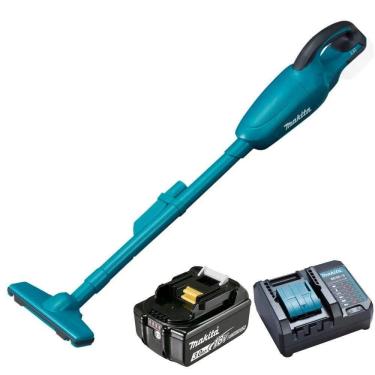 Imagem de Aspirador de Pó Vertical Makita a Bateria 18V 0,6L com Bateria e Carregador Bivolt