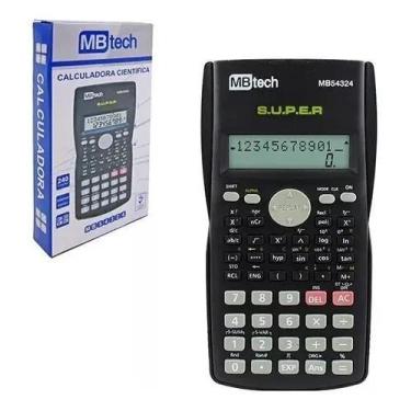Imagem de Calculadora Cinetífica 240 funções 12 dígitos MBTECH MB54324
