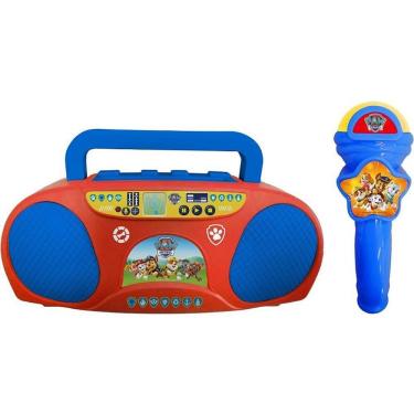 Imagem de Karaokê Infantil Boom Box Patrulha Canina com Função Amplificadora de Voz Candide