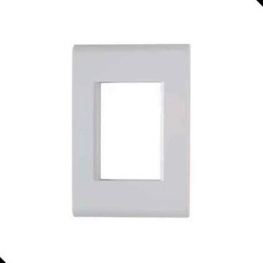 Imagem de Placa 4x2 3 Postos Com Suporte Branca - Tramontina Liz - NoBrand