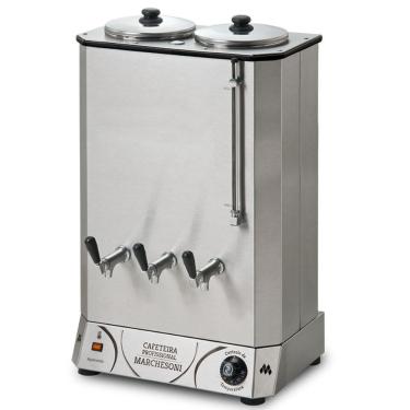 Imagem de Cafeteira Profissional CF.4.122 com Aquecimento em Banho-Maria 20L Inox Marchesoni